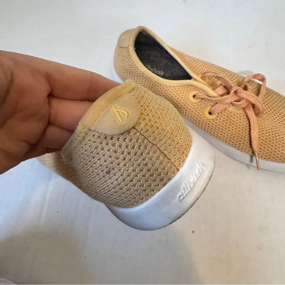 Allbirds Orange Tree Skippers Casual Sneakers Womens. 9 Lace Up Tennis Shoes